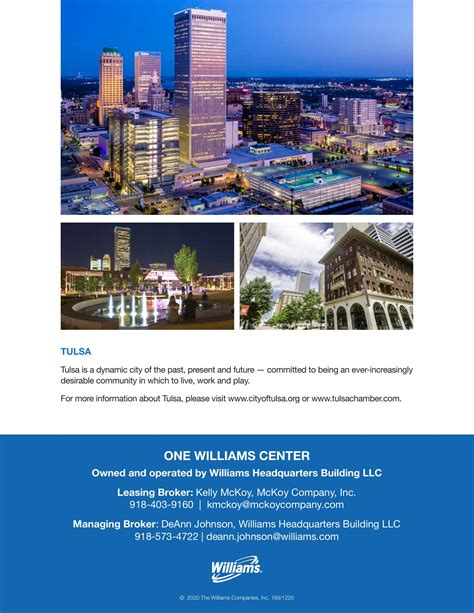 ONE WILLIAMS CENTER - Tulsa OK - Hours, Directions, Reviews - Loc8NearMe
