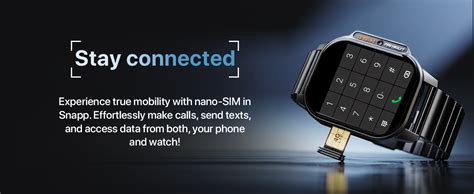 Fire-Boltt Snapp Smart Watch, Selfie Camera, 4G Nano-SIM Slot, 54.1mm ...