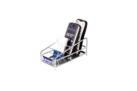 LEVON Stainless Steel Remote, Mobile Phone, Cordless Organiser Stand ...