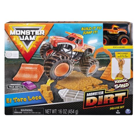 El Toro Loco Dirt Deluxe Set | Monster Jam – Krazy Caterpillar
