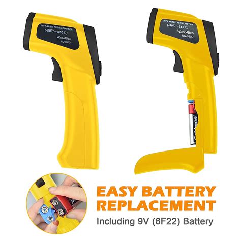 Buy డిజిటల్ ఇన్ఫ్రారెడ్ థర్మామీటర్ -58 నుండి 1022 ° ఎఫ్ నాన్ కాంటాక్ట్ ...