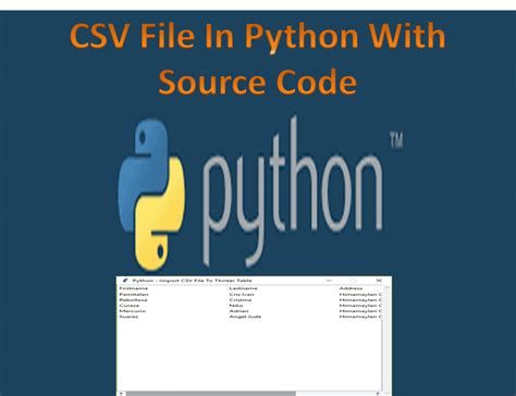 Image result for Open CSV File Python