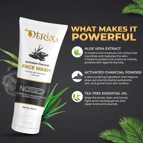 Buy OTRIX ACTIVATED CHARCOAL FACE WASH Online & Get Upto 60% OFF at ...