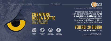 Notturni nelle Rocche a S.STEFANO ROERO - Notturno pop-letterario con ...