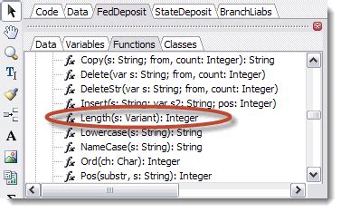Writing Delphi Code for Length of a String 的图像结果