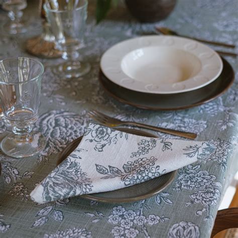 Ayana sage green napkins (Set of 4) – Inka