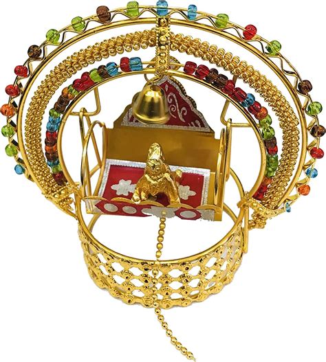 Gavya International Krishna Janmashtami Round Moti Jhula for Home ...