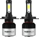 NightEye H4 Headlight Bulbs Headlight Car, Motorbike, Truck, Van LED ...