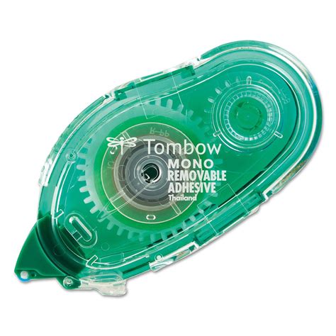 Tombow Mono Removable Adhesive Applicator, 1/3-Inch by 472-Inch (62108 ...