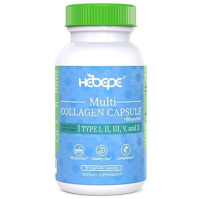 Buy Advanced Multi Collagen Capsules90 Ct, Type I, II, III, V, and X ...