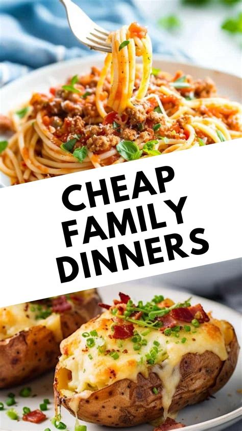Cheap Family Dinners That Taste Expensive