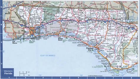 Highway Map Of Florida Panhandle | Maps Of Florida