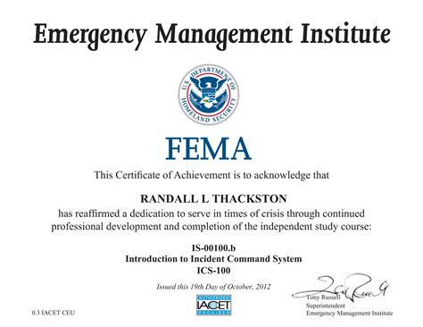Fema Fire Class IS100b Incident Command System | PPT