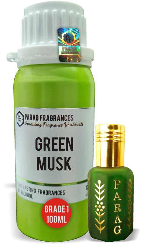 Green Musk Attar - 100ml | Refreshing & Musky Aroma – Parag Fragrances ...