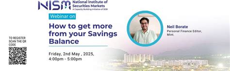 How to get more from your Saving Balance - National Institute of ...