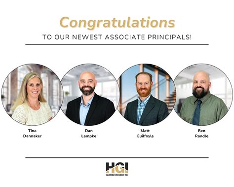 Introducing Harrington Group, Inc.'s Newest Associate Principals ...