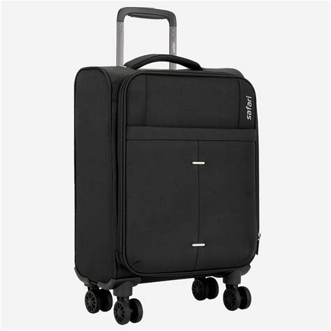 Buy Safari Airpro Set of 2 Black Lightweight Trolley Bags Online