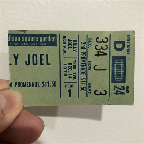 Billy Joel at Madison Square Garden - December 14, 1978 - Billy Joel ...