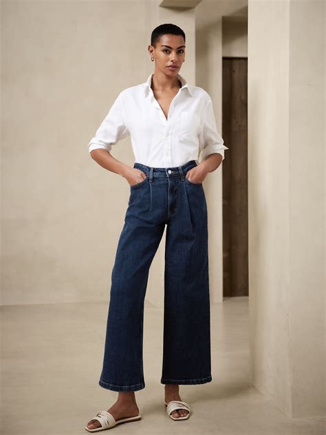 High Waisted Barrel Jeans | Banana Republic Factory