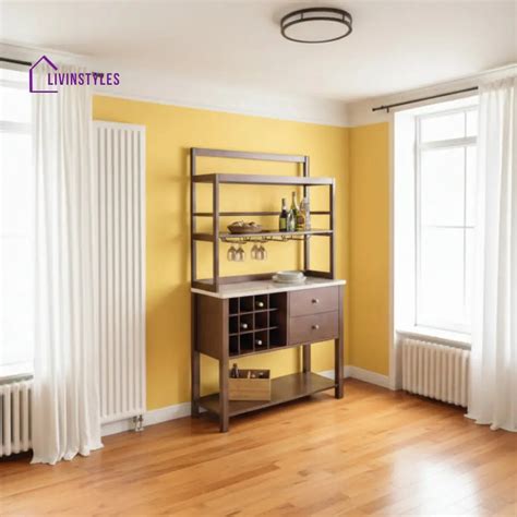 Ruslan Chic High Bar Cabinet & Counter – LivIn Styles