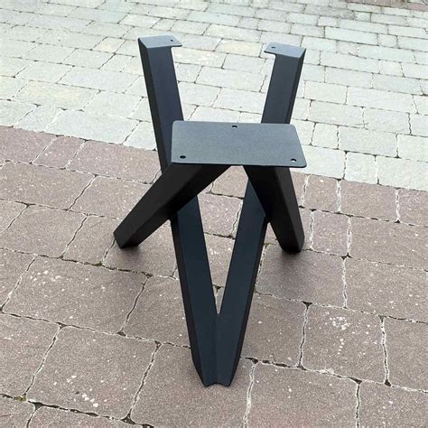Unique Metal Coffee Table Base, Metal Table Legs, Full Frame Metal ...