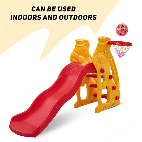 Baybee MEGA Bunny Plastic Super Senior Slide for Kids Garden Slider fo ...