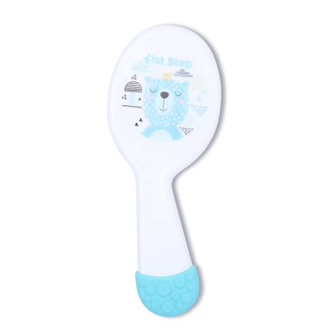 1st Step Matte Collection Easy Grip, Soft & Gentle Comb and Brush Groo
