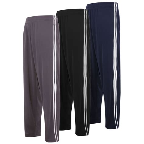 DARESAY Mens Polyester Loose Sweats, Quick-Dry, Drawstring Jogging ...