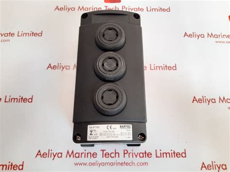 Bartec 07-351 emergency push button stop control station switch ...