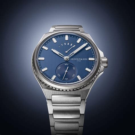 Arnold and Son Longitude Titanium Ocean Blue - EsperLuxe