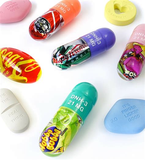 Miss Bugs, Junk caps, polyurethane UV resin + pigment with encapsulated ...