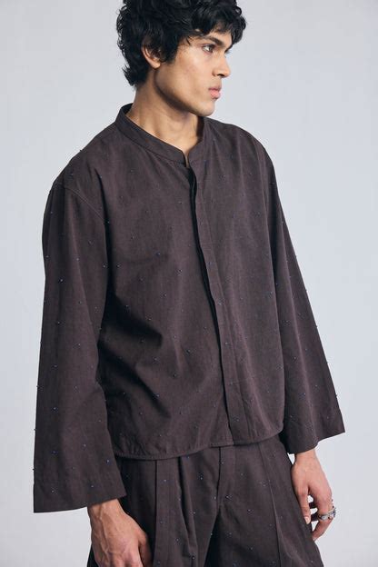 Knots Shirt – Brown Noise – WASTED WRLD