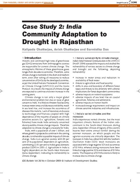 Drought case study rajasthan - Geography honours. - Delhi University ...