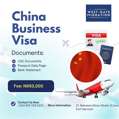 CHINA BUSINESS VISA SEMINAR , 21, Bekwere Wosu Street, D-Line, Port ...