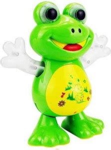 SALEOFF Cute Dancing Frog with Flashing Lights & Sound with Real ...