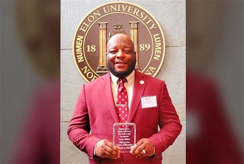 Corey Waters G'23 receives Phillips-Perry Black Excellence Award for ...