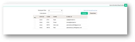 How to activate the users for ESS login : Help Center