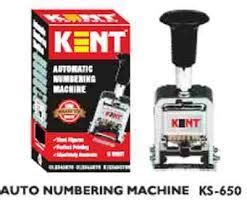 AP KENT AUTOMATIC NUMBERING MACHINE 6 DIGIT – Artparkindia