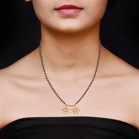 Achala 18kt Yellow Gold Mangalsutra Online Jewellery Shopping India ...