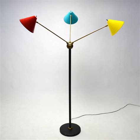 Italian Three-Arm Floor Lamp For Sale at 1stDibs | three arm floor lamp ...