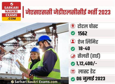 JSSC JDLCCE Junior Engineer (Civil) Recruitment 2023 | 1562 Post Apply ...