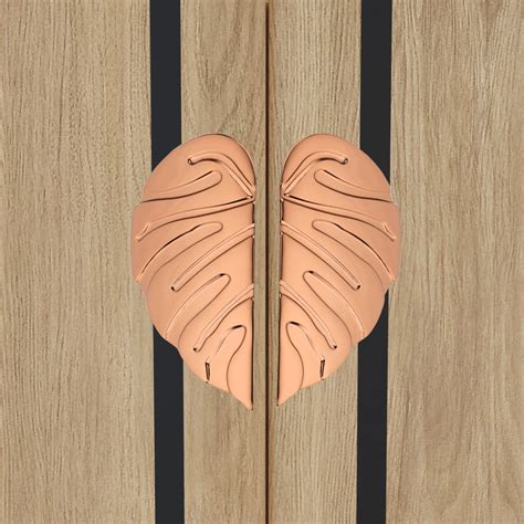 Gloxy Main Door Gold Handles 6.5 Inch -Rose Gold @Low Price