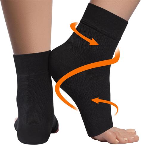 Amazon.com: KEMFORD Ankle Compression Sleeve - Plantar Fasciitis Braces ...