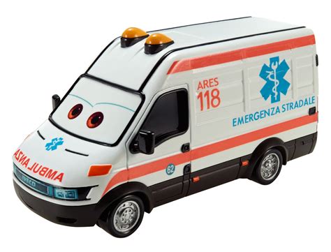 Buy Disney Pixar Cars Oversized Ambulance Vehicle Online at desertcartINDIA