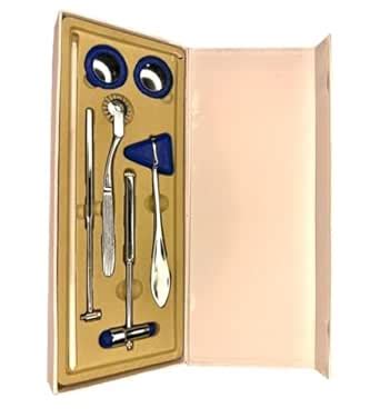 Neurological Reflex Medical Hammer Set - 5 Piece Kit for Accurate ...