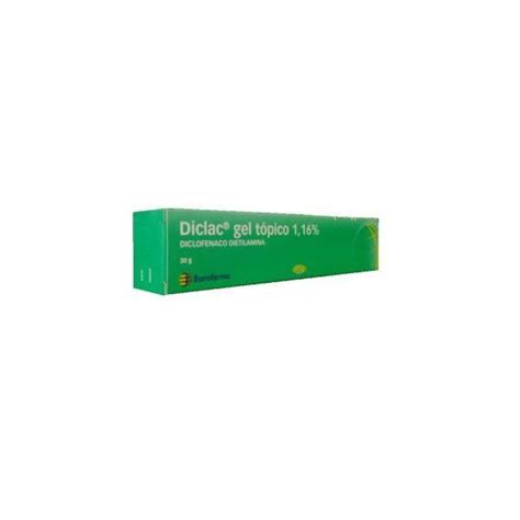 Diclac Gel Topico 1,16 % X 30 G - Eurofarma – Farmati.cl