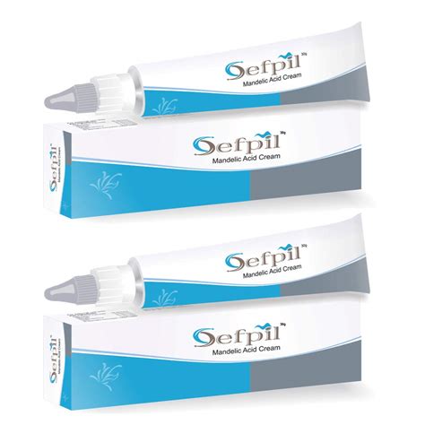 Sefpil Mandelic Acid Cream, Pack of Two, 30 gm each : Amazon.in: Beauty
