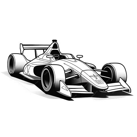 Racing Car Drawing 的图像结果