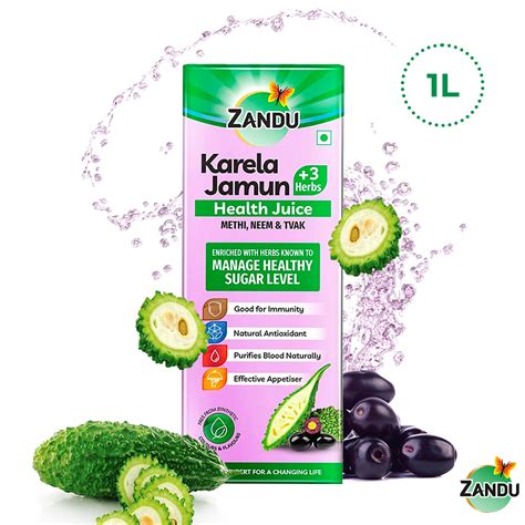 Buy Karela Jamun Juice Online at Best Price (1 Ltr)