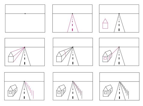 Image result for One Point Perspective Drawing Worksheet